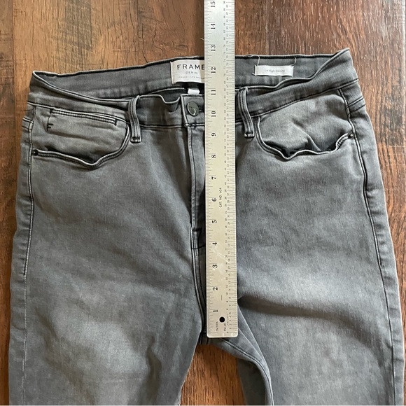 FRAME DENIM Le High Skinny jeans, size 32 - Picture 6 of 12
